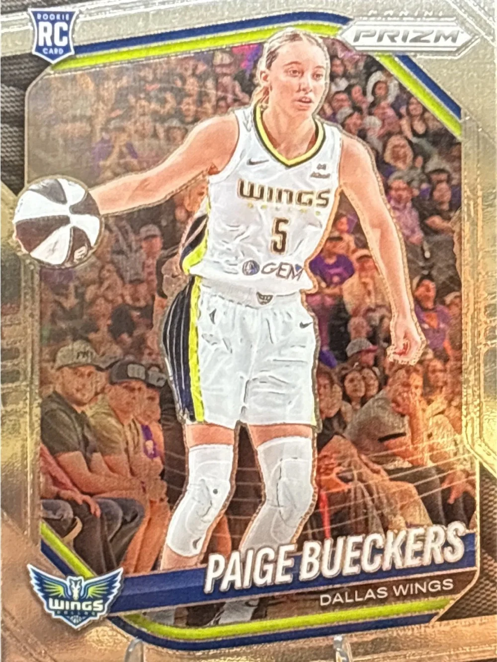 Panini Dallas Wings Paige Bueckers Prizm Rookie Card
